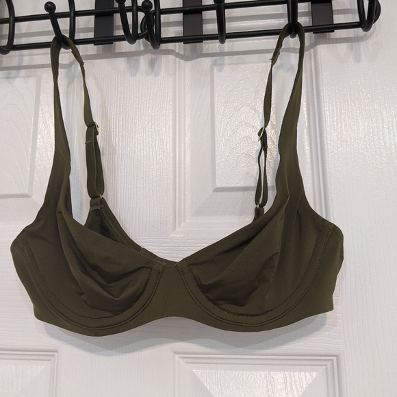 CUUP scoop bra, moss shade, 30A - Picture 4 of 8